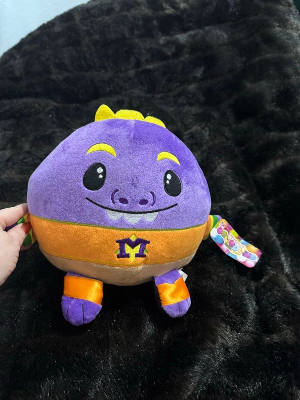 Chuck E Cheese Fiesta Gumballs NWT Plush Toy - 12" Mr MUNCH NEW
